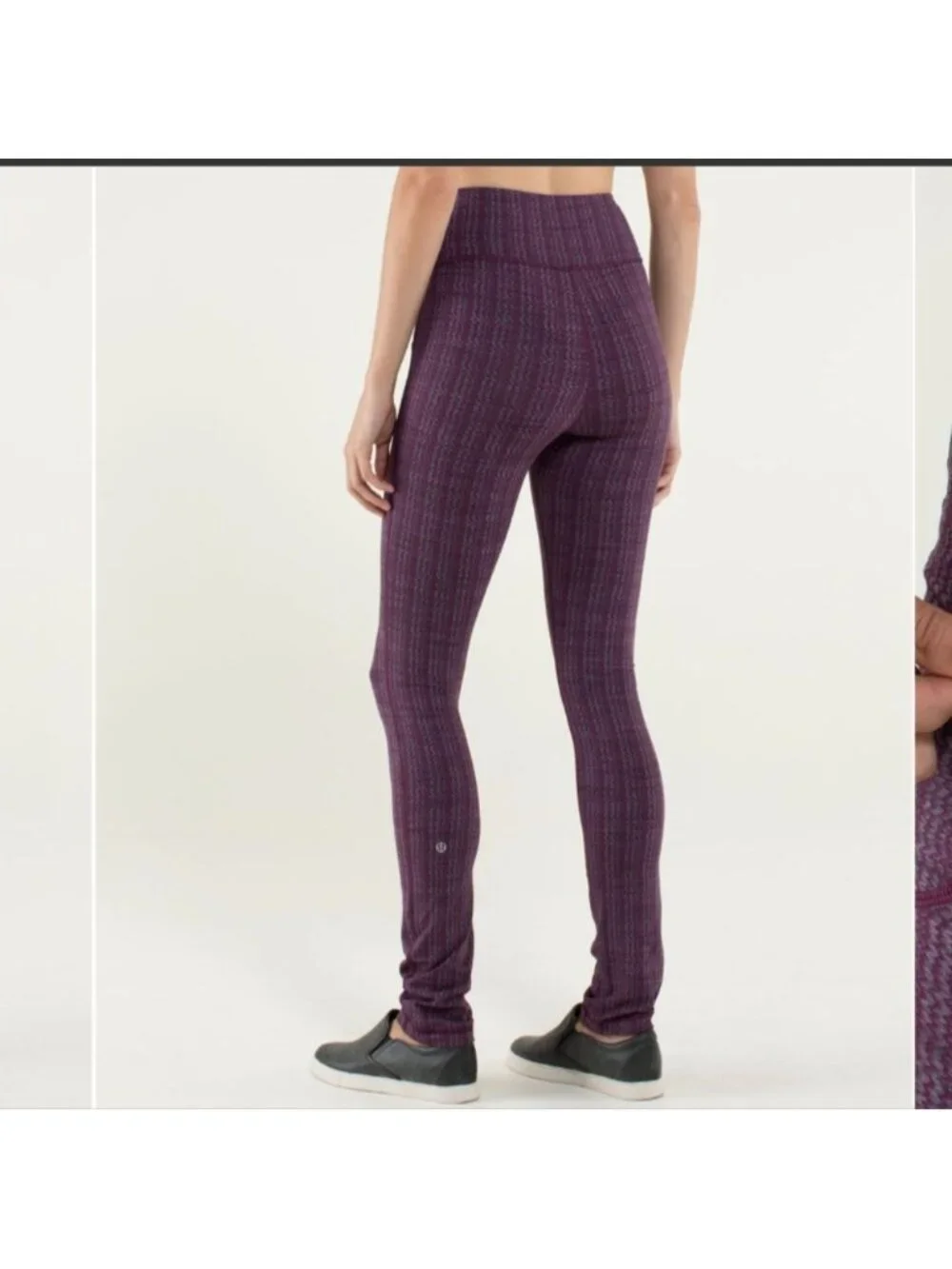 Lululemon Skinny Will Pant *Textured Ziggy Wee September Plum